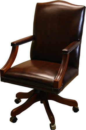 Southern Comfort Furniture Leather Desk Chairs Mini